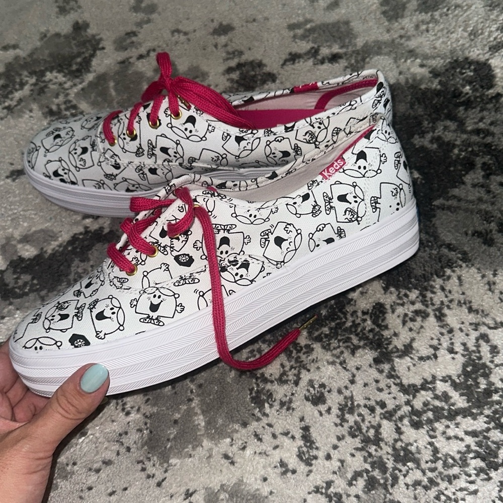 Keds x Little Miss Chatterbox triple decker keds lace up sneakers